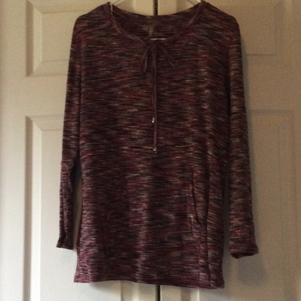 Front pocket detail tunic